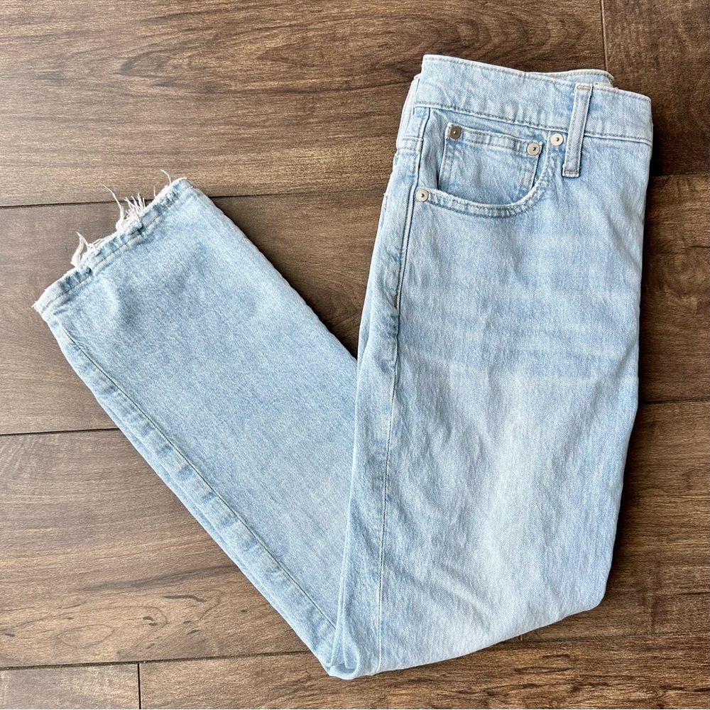 Madewell Jeans Slim Demi-Boot - Women’s Size: 27 Petite - Light Denim